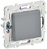 SKANDY Выключ. 1-кл. кнопоч. 10А SK-V14Gr сер. IEK