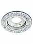 Светильник встраиваемый СВ 03-09 GX53 230В LED подсветка 5 Вт зеркальный/хром TDM
