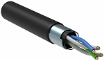 ITK Витая пара F/UTP кат.5E 2х2х24AWG LDPE черный (500м)