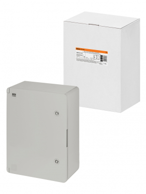 Бокс пластиковый ЩМП-0-4, ABS, IP65, -45 до +75 С, навесной, (400x300x210) TDM