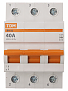 Выключатель нагрузки (мини-рубильник) ВН-32 3P 40A Home Use TDM
