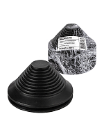Кабельный ввод мембранный КВМП-1 (Пирамидка 86/76), резина, RAL9005, IP54 TDM
