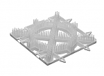 Покрытие Ecoteck snow 223,5*223,5*31,9 (прозрачный)