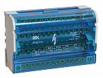 Шины на DIN-рейку в корпусе (кросс-модуль) ШНК 4х15 3L+PEN ИЭК