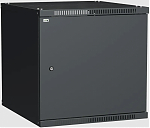 ITK Шкаф LINEA WE 9U 600x650мм дверь металл черный