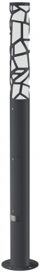 L-park PILLAR 2,4/40/С/840/03/PKII-71/IP66 VP RAL9005 LEDEL