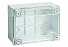 Коробка ответвит. с гладкими стенками, прозрачная, IP56, 380х300х120мм