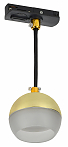 LIGHTING Светильник 4119 декоративный трековый подвесной под лампу GX53 золото IEK