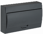 KREPTA 3 Корпус пластиковый ЩРН-П-18 IP41 черн. дв черн. IEK