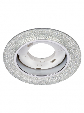 Светильник встраиваемый СВ 03-11 GX53 230В LED подсветка 5 Вт зеркальный/хром TDM