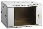 ITK Шкаф LINEA W 12U 600x450 мм дверь стекло, RAL7035
