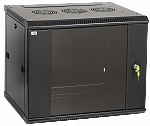 ITK Шкаф LINEA W 15U 600x450 мм дверь стекло, RAL9005