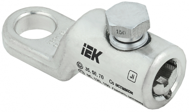 Наконечник болтовой луженый НБЛ 35-150-16/1 35кВ IEK (30 шт)