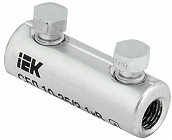 Соединитель болтовой луженый СБЛ 10-35/2 1кВ IEK (150 шт)