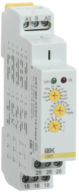 Реле времени ORT многофункц. 2 конт. 12-240В AC/DC IEK