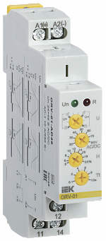 Реле напряжения ORV с блок. 1ф. 24-48В AC/DC IEK