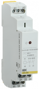 Реле промежут. OIR 2 конт. 8А 110В AC/DC IEK