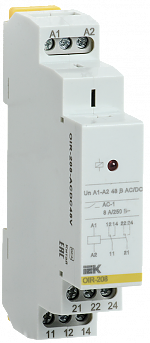 Реле промежут. OIR 2 конт. 8А 48В AC/DC IEK