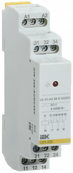 Реле промежут. OIR 3 конт. 8А 48В AC/DC IEK