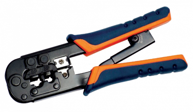 ITK Инструмент обжим. RJ-45/12/11 с храп. мех.