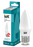 Лампа LED C35 свеча 7Вт 230В 4000К E27 IEK