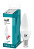 Лампа LED C35 свеча 9Вт 230В 4000К E14 IEK