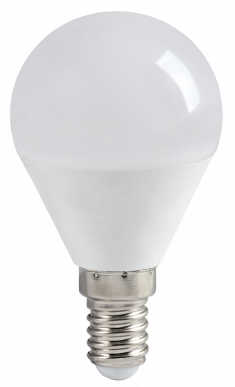 Лампа LED G45 шар 5Вт 230В 3000К E14 IEK