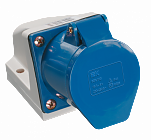 Розетка стац. ССИ-133 63А-6ч 220В 2P+PE IP54 IEK