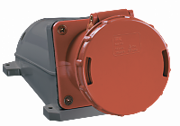 Розетка стац. ССИ-135 63А-6ч 380В 3P+PE+N IP54 IEK