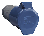 Розетка перенос. ССИ-213 16А-6ч 220В 2P+PE IP44 IEK