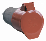 Розетка перенос. ССИ-215 16А-6ч 380В 3P+PE+N IP44 IEK