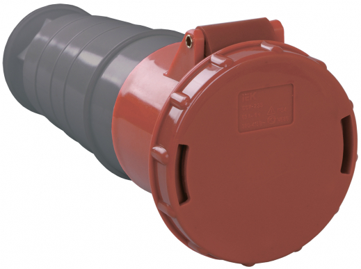 Розетка перенос. ССИ-235 63А-6ч 380В 3P+PE+N IP54 IEK