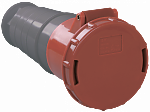 Розетка перенос. ССИ-235 63А-6ч 380В 3P+PE+N IP54 IEK