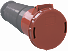 Розетка перенос. ССИ-235 63А-6ч 380В 3P+PE+N IP54 IEK