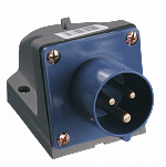 Вилка стац. ССИ-513 16А-6ч 220В 2P+PE IP44 IEK