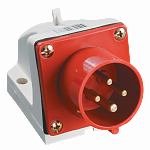 Вилка стац. ССИ-524 32А-6ч 380В 3P+PE IP44 IEK