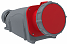 MAGNUM Розетка стац. ССИ-135 63А-6ч 380В 3P+PE+N IP67 IEK