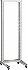 ITK LINEA F Стойка 1-рамная на рол. 42U 600х600мм серая