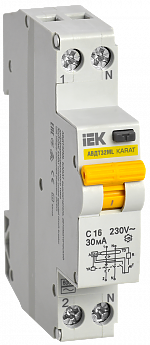 Контактор модульный с ручным упр. КМ20-11МР AC KARAT IEK