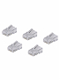 Разъем RJ-45 UTP для кабеля кат. 5Е, 8P8C (5 шт), TDM