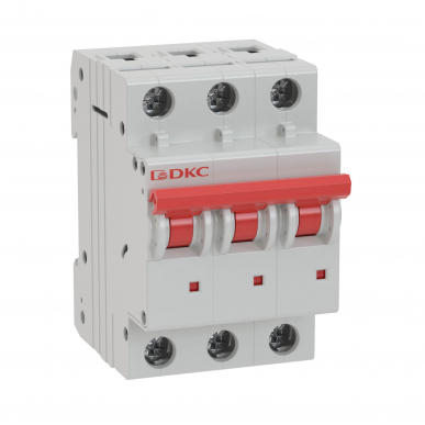 Выключатель автоматический модульный YON MD63-3B4-10 10kA DKC (ДКС)