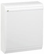 PRIME Корпус пластиковый ЩРН-П-24 белый/белая дверь IP41 IEK