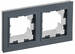 BRITE Рамка 2-мест. IP44 РУ-2-БрГ-44 граф. IEK