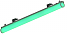 L-contour 550/7,8/Д/Green/03/A1-B2/24DC IP66 DMX512 LEDEL