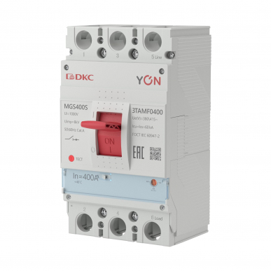 Авт. выкл. YON MGS400 3P 320-400A 60kA DKC (ДКС)