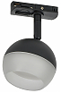 LIGHTING Светильник 4118 декоративный трековый поворотный под лампу GX53 черный IEK