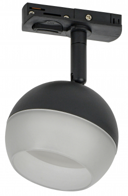 LIGHTING Светильник 4118 декоративный трековый поворотный под лампу GX53 черный IEK