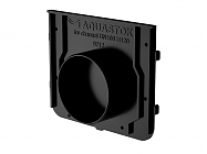 Заглушка торцевая пластиковая для DN100 H120-H180 Аквасток