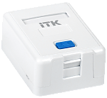 ITK Корпус настенной розетки для 1 мод. Keystone Jack