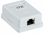 ITK Настенная инф. розетка RJ45 кат. 6 FTP 1-порт